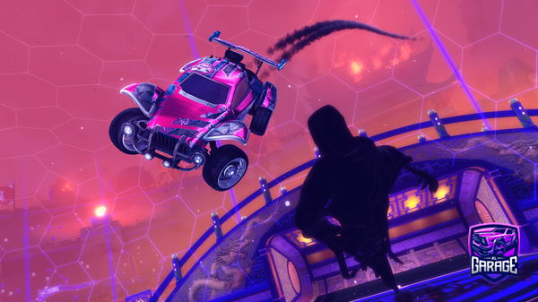 A Rocket League car design from moistj