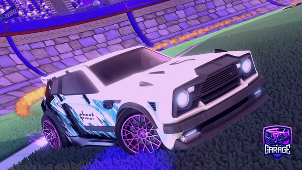 A Rocket League car design from CandyMuncherPro