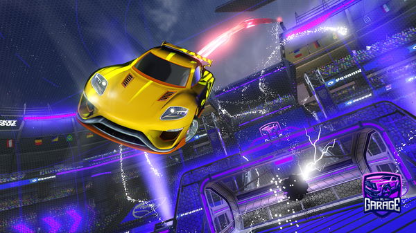 A Rocket League car design from vinisioafrica