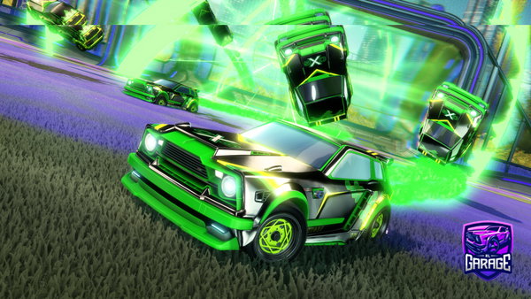 A Rocket League car design from Midheeee