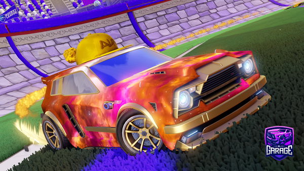 A Rocket League car design from Crispyyyy38