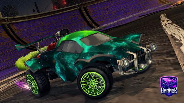 A Rocket League car design from Mr_playx