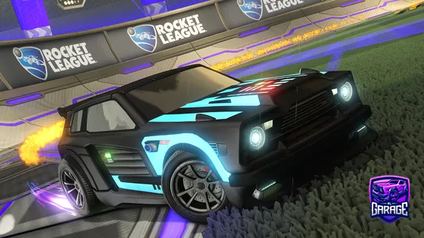 A Rocket League car design from FbnFabiii