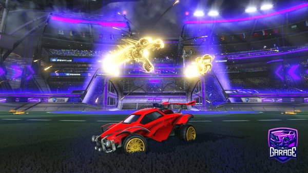A Rocket League car design from tommy4216