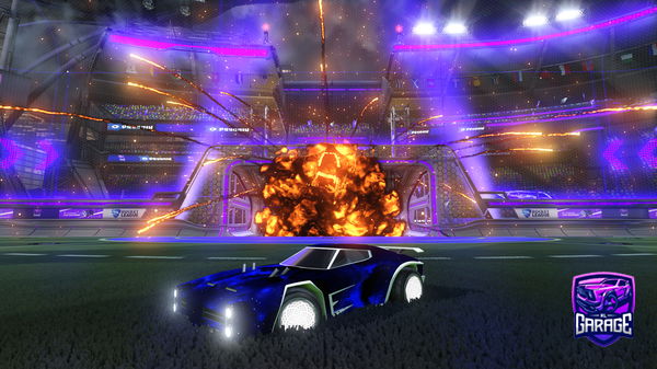 A Rocket League car design from Mates_92