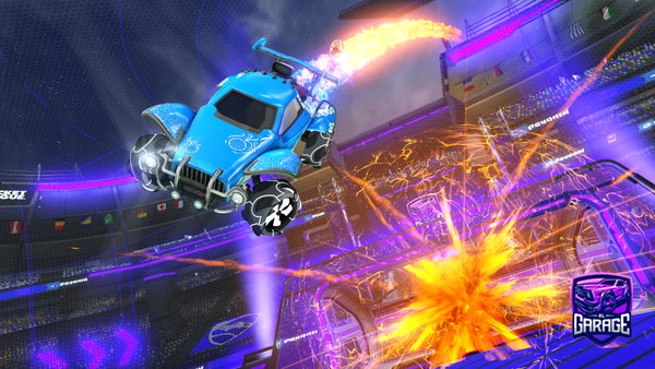 A Rocket League car design from CatTheRisky