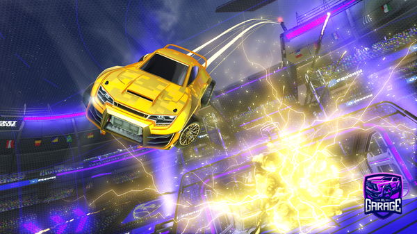 A Rocket League car design from Qaluo