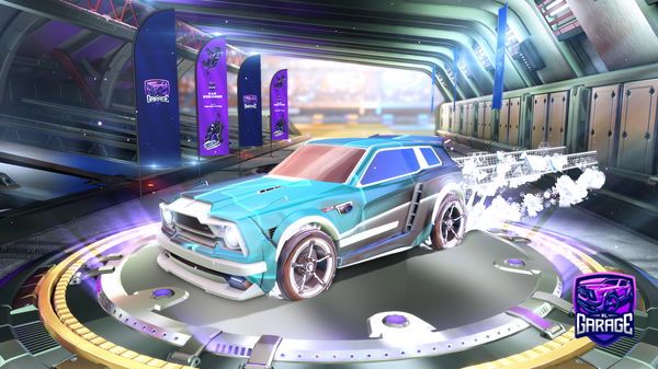 A Rocket League car design from Macaye009