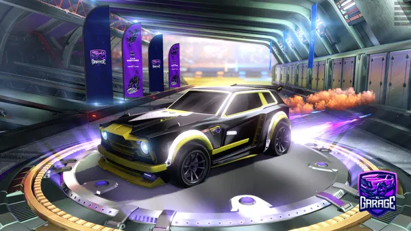 A Rocket League car design from BigDawgCam