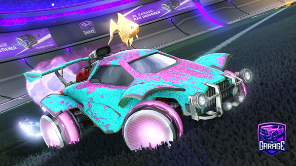 A Rocket League car design from MoistBrownie