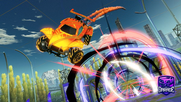 A Rocket League car design from AspectMonkey