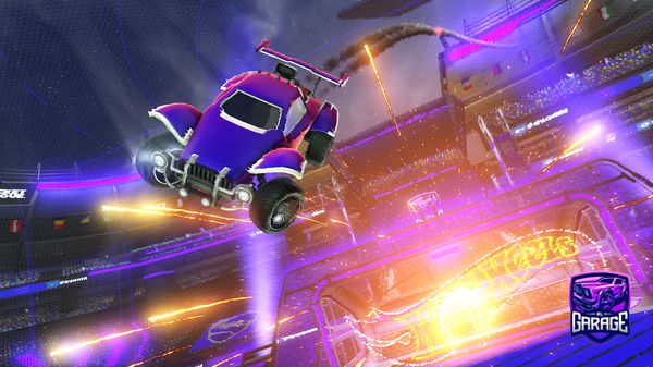 A Rocket League car design from gar-7