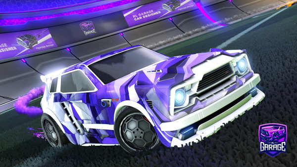 A Rocket League car design from King_Fede
