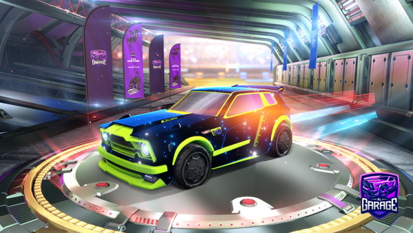 A Rocket League car design from Death_star1920