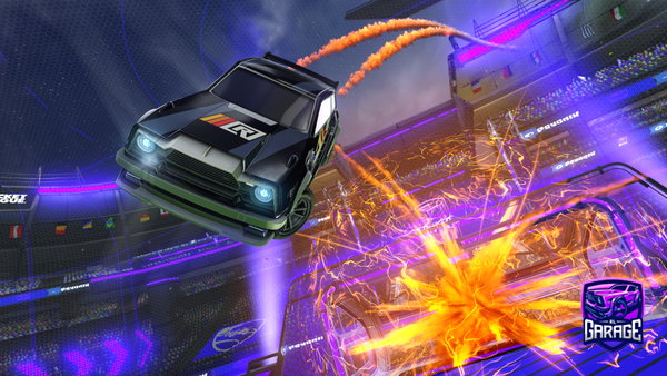 A Rocket League car design from WillyBangBang