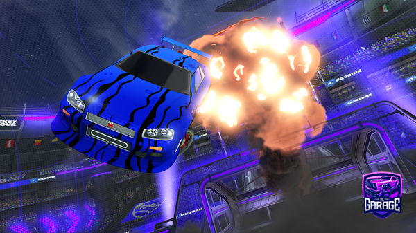 A Rocket League car design from GGames