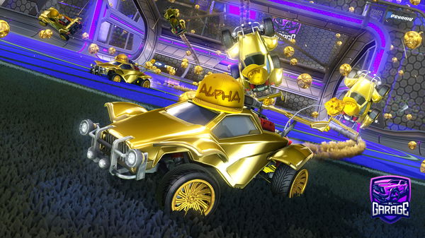 A Rocket League car design from DUCKDUCKGOOSE