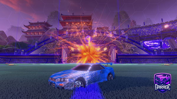 A Rocket League car design from Jam_ware