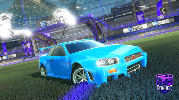 A Rocket League car design from Xboxnamenaturesfury2008