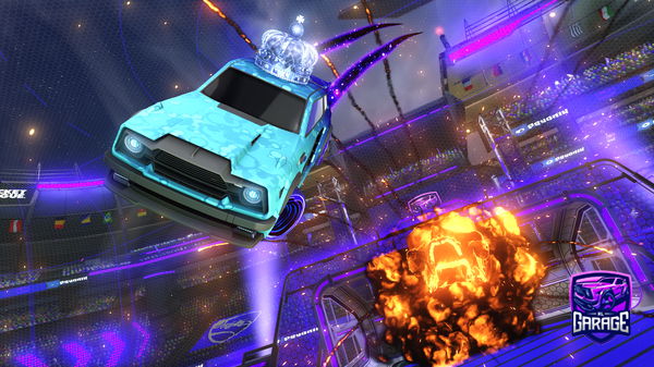 A Rocket League car design from XcrazyWILL09