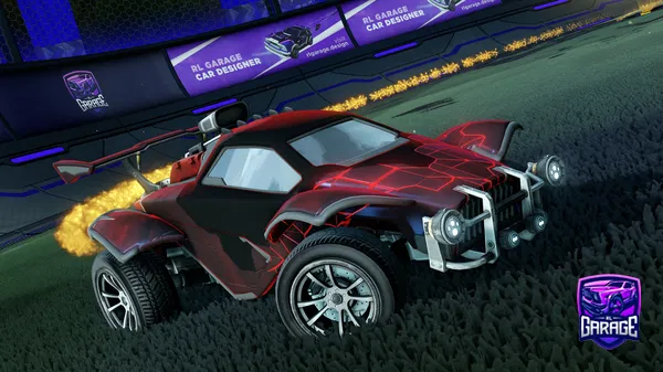 A Rocket League car design from Reesey-triplet1t