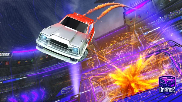 A Rocket League car design from Luka29n