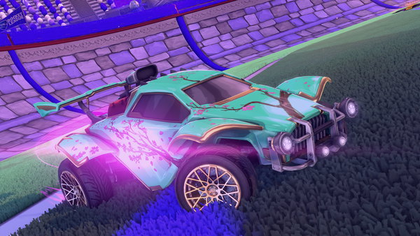A Rocket League car design from Minuano