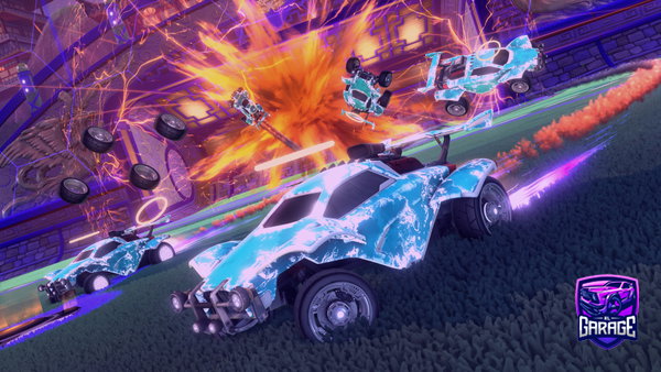 A Rocket League car design from s1bvrnek66