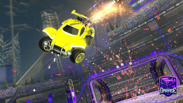 A Rocket League car design from Nickiterier7