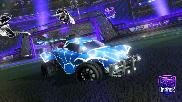 A Rocket League car design from cionen