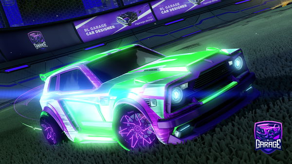 A Rocket League car design from Asydex_2800