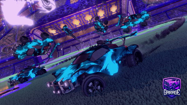 A Rocket League car design from Loooshyyy