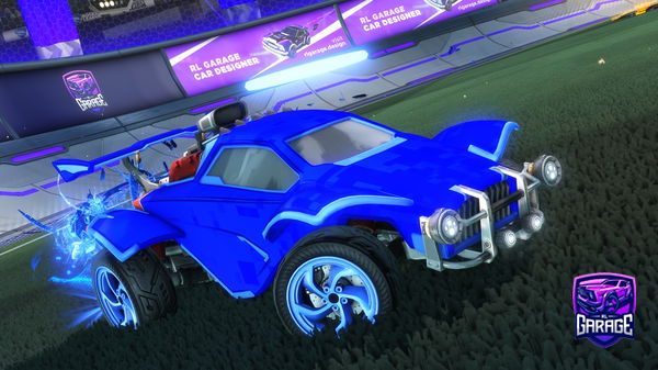 A Rocket League car design from upbeatplut0_0