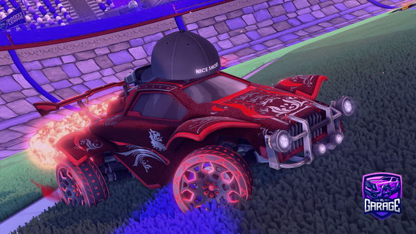 A Rocket League car design from Wild_destroyer55