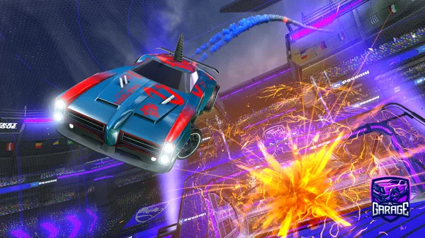 A Rocket League car design from Centraal-RL