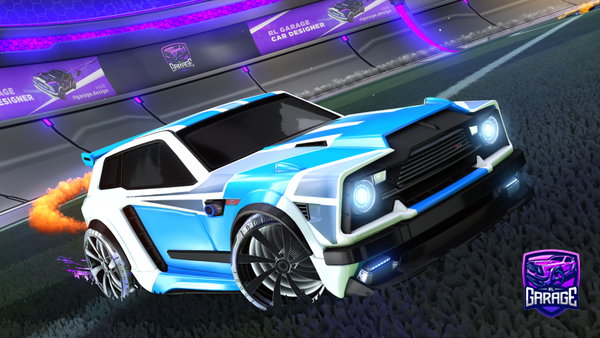 A Rocket League car design from maverickxf9