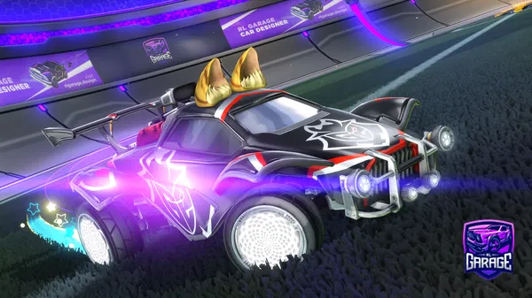 A Rocket League car design from Wanderwolf15