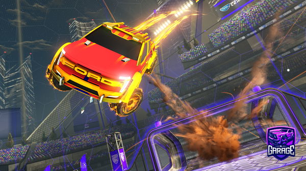 A Rocket League car design from DragonsoPL