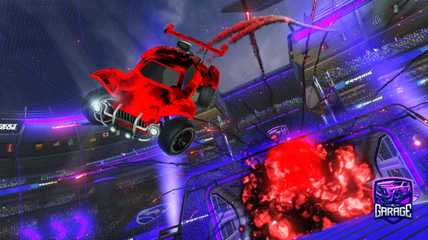 A Rocket League car design from Nilocified