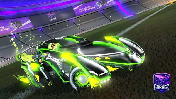 A Rocket League car design from Muddy_bud