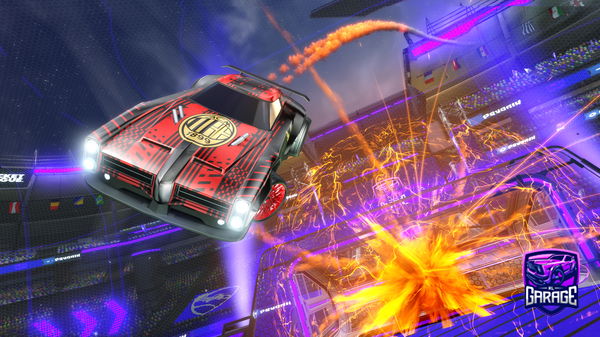 A Rocket League car design from Maxdhq2