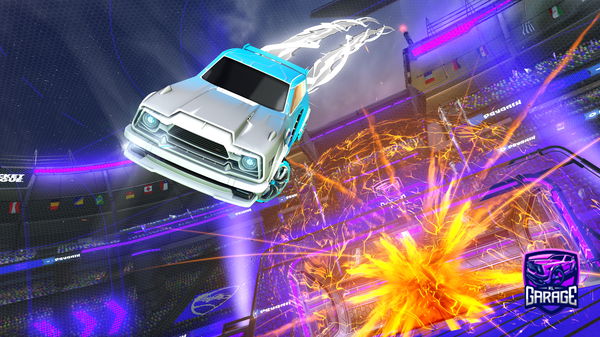 A Rocket League car design from 1inlin