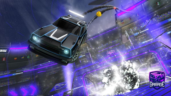 A Rocket League car design from EthanAndMike