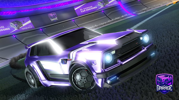 A Rocket League car design from vicRL