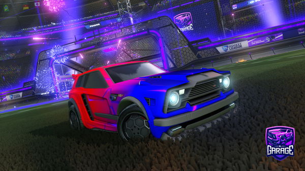 A Rocket League car design from Cruzship1234