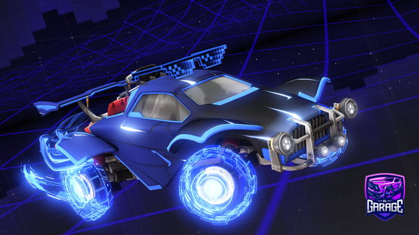 A Rocket League car design from baconbricklet