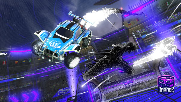 A Rocket League car design from CountryCollin
