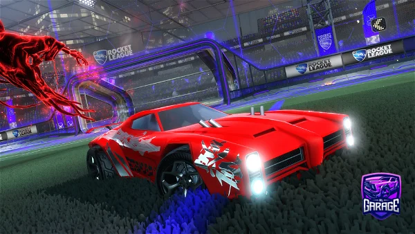 A Rocket League car design from Syberwave