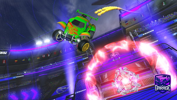 A Rocket League car design from corentin0988