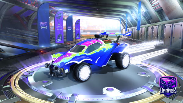 A Rocket League car design from itsFoguinho